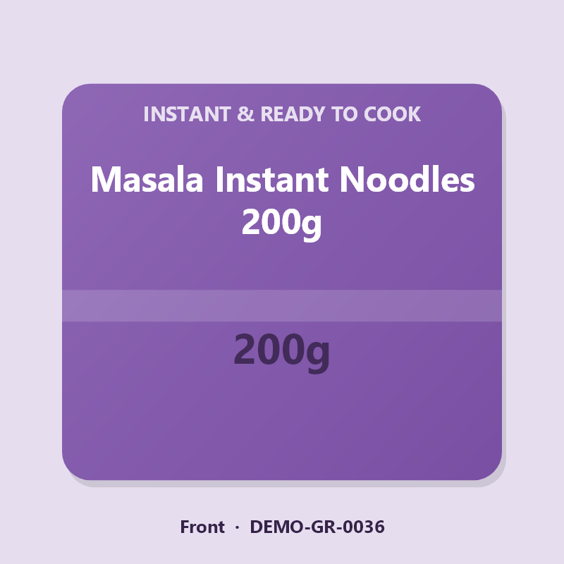 Masala Instant Noodles 200g