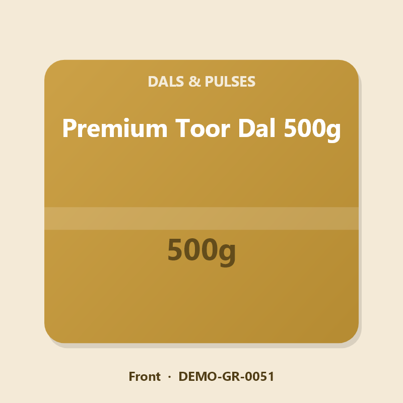 Premium Toor Dal 500g