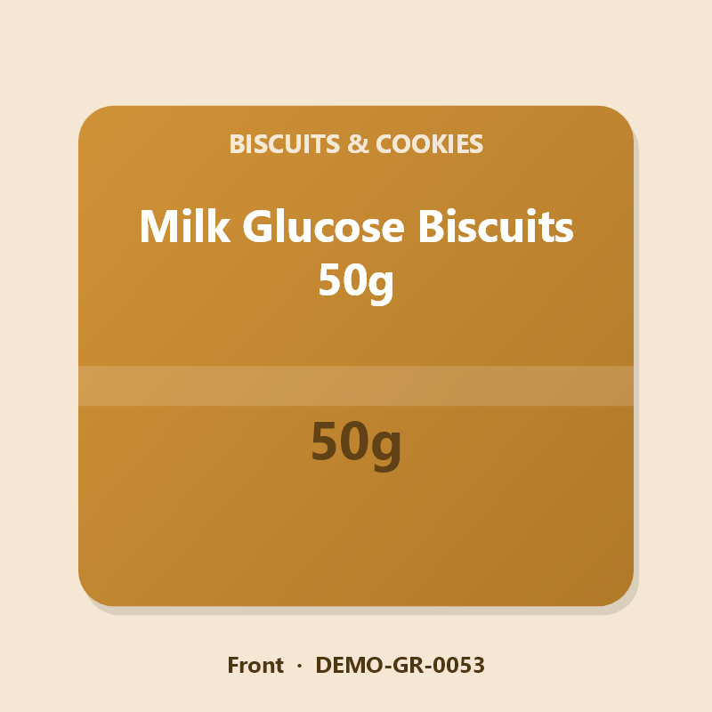 Milk Glucose Biscuits 50g