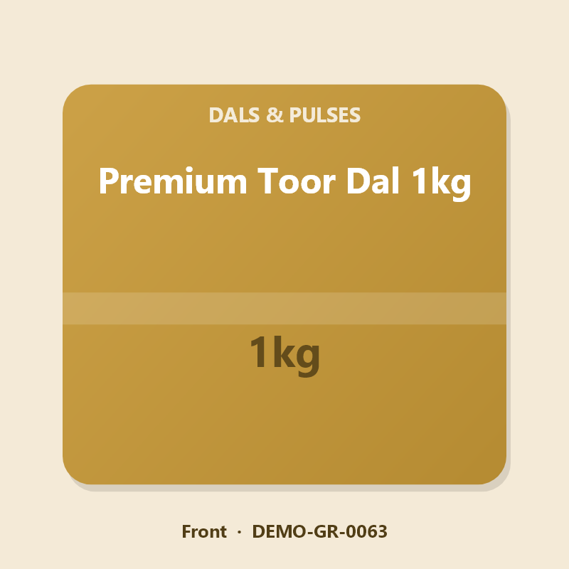 Premium Toor Dal 1kg