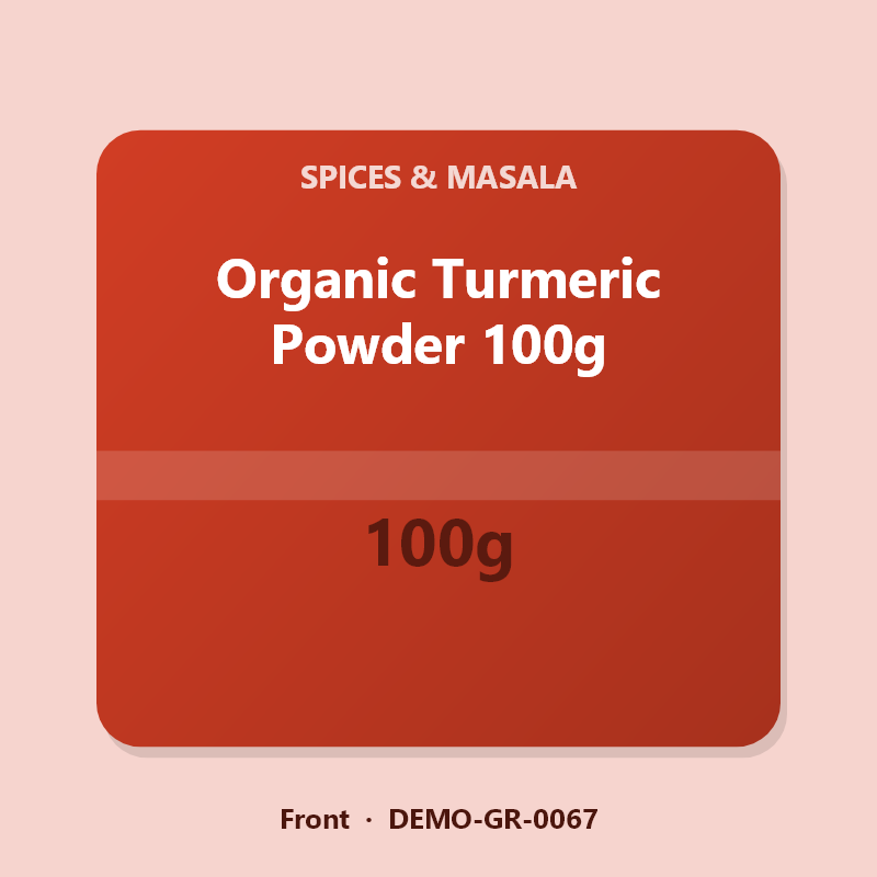 Organic Turmeric Powder 100g