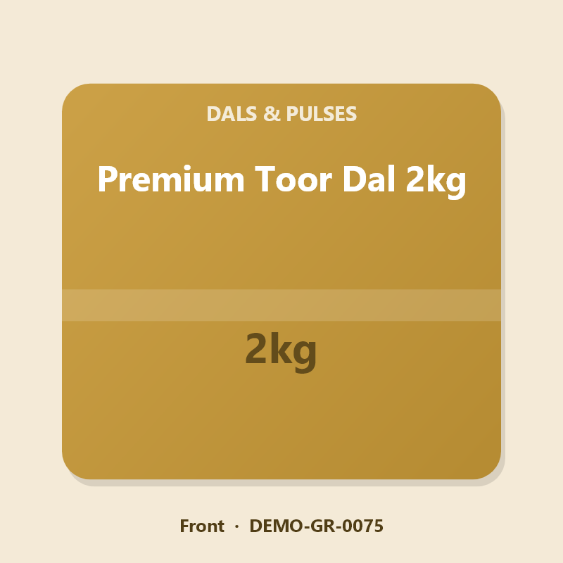Premium Toor Dal 2kg