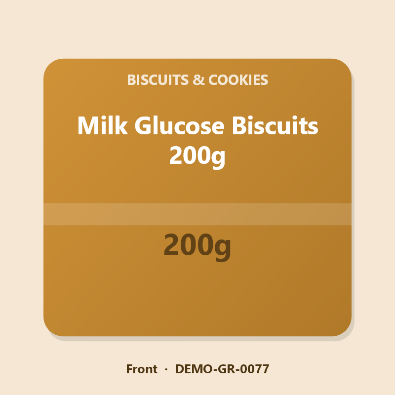 Milk Glucose Biscuits 200g