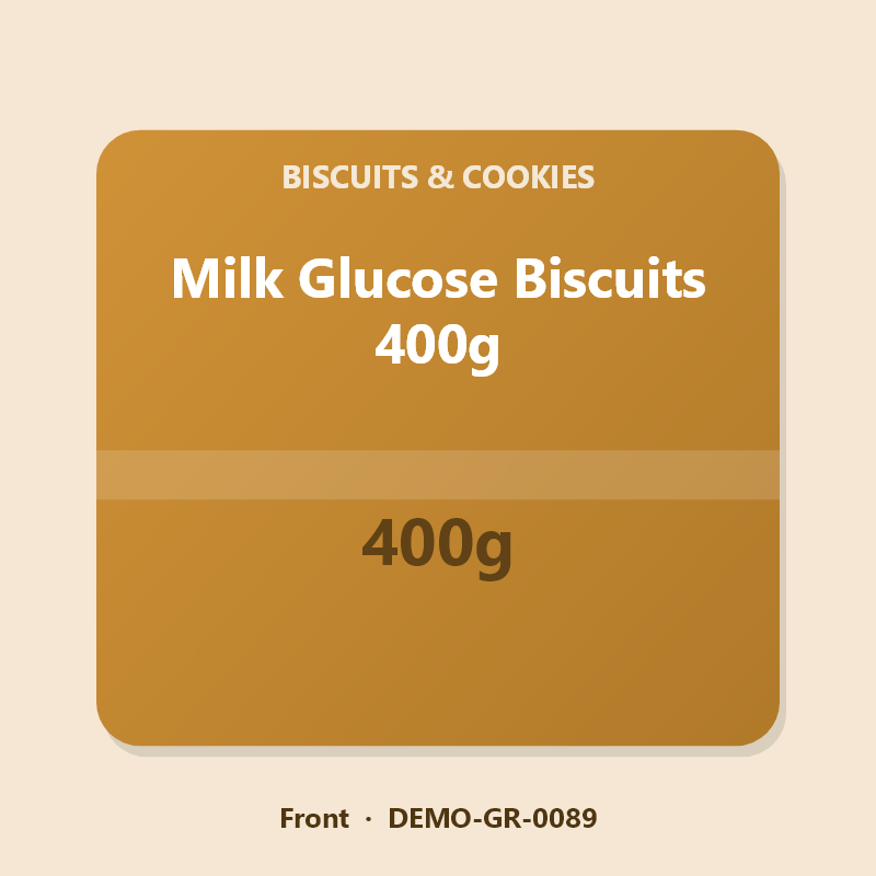 Milk Glucose Biscuits 400g