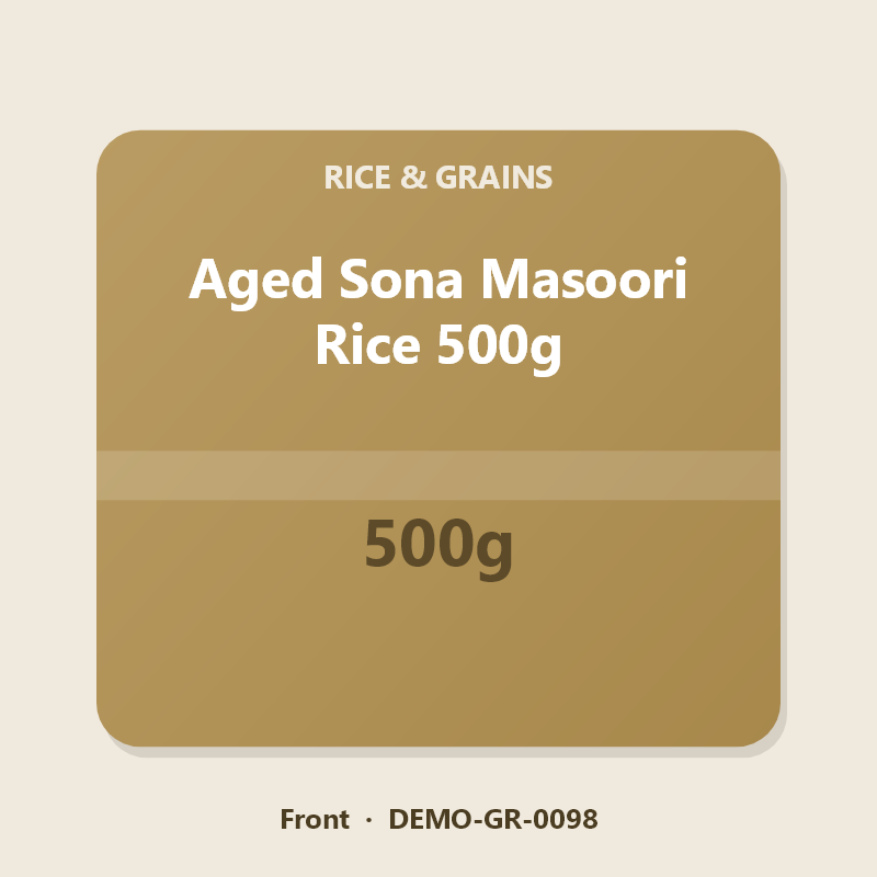 Aged Sona Masoori Rice 500g