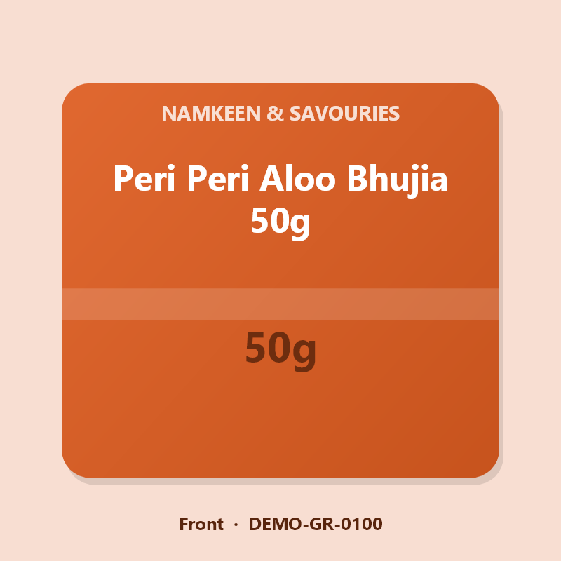 Peri Peri Aloo Bhujia 50g