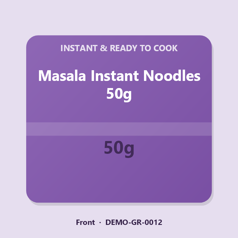 Masala Instant Noodles 50g