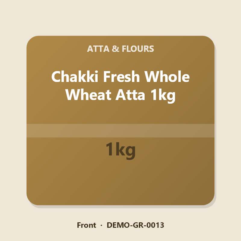 Chakki Fresh Whole Wheat Atta 1kg