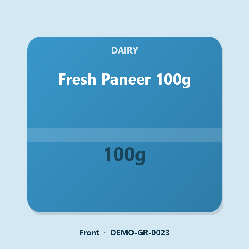 Fresh Paneer 100g