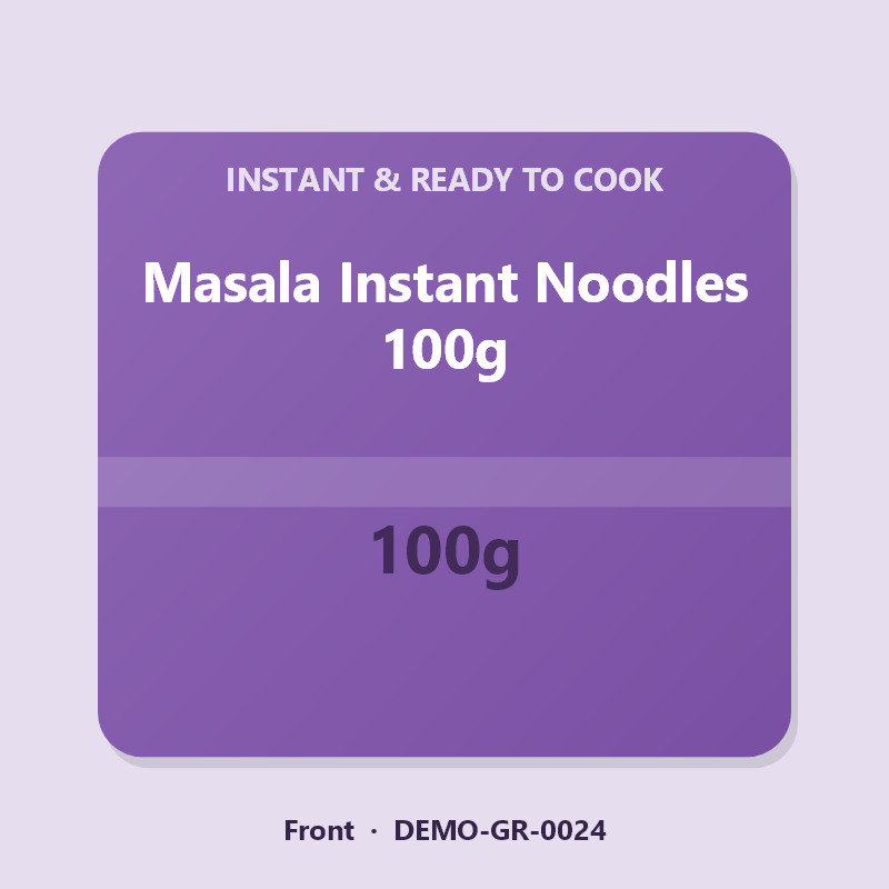 Masala Instant Noodles 100g